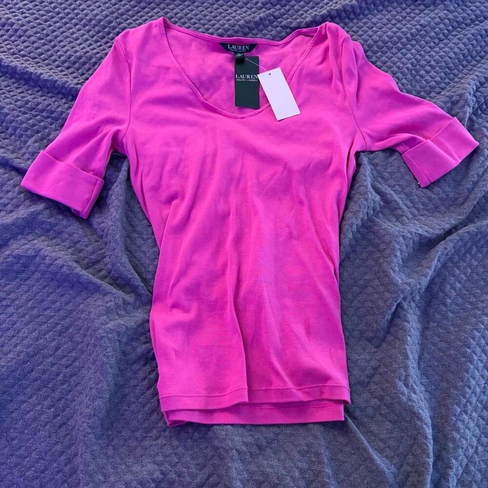Ralph-lauren Women's Pink T-shirt